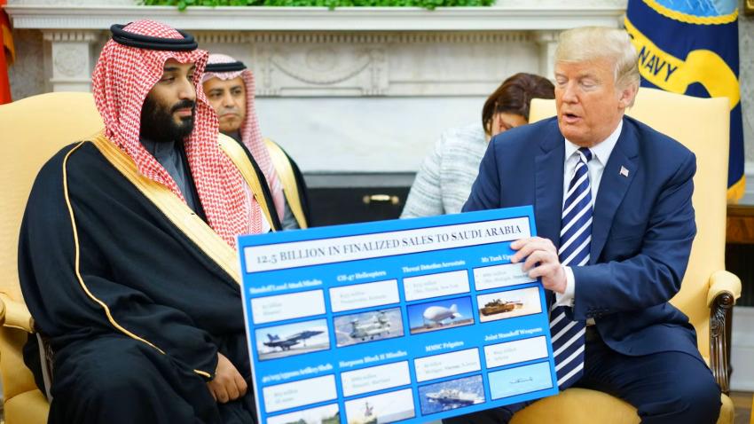 حزمة أسلحة أمريكية للسعودية سيعرضها ترمب في زيارته المرتقبة للرياض