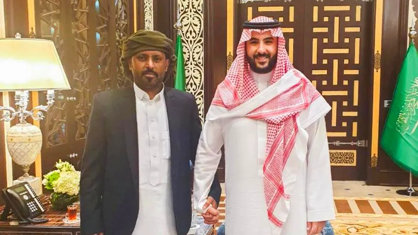 على-وقع-التصعيد-في-حضرموت-بن-حبريش-يلتقي-وزير-الدفاع-السعودي-في-جدة